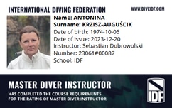 Międzynarodowy instruktor nurkowania